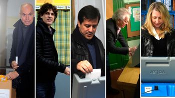 ya votaron los cinco candidatos a jefe de gobierno de la ciudad ya votaron los cinco candidatos a jefe de gobierno de la ciudad