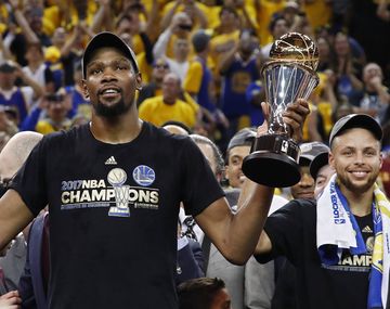 Kevin Durant fue elegido MVP de las finales