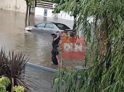 Temporal en Brandsen: volaron varios techos