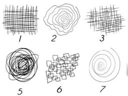 Test viral: el garabato que elijas revelará cómo es tu estado mental actual