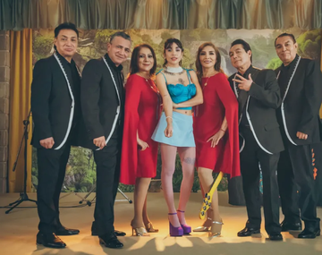 María Becerra lanzó El amor de mi vida junto a Los Ángeles Azules