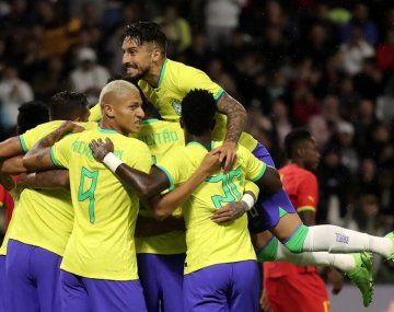 Brasil venció 3-0 a Ghana en amistoso internacional