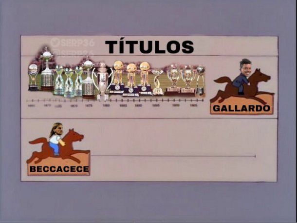 Los mejores memes de la pelea Gallardo - Beccacece