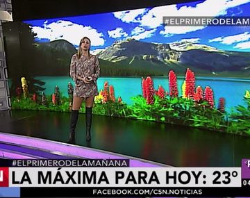La primavera llega con nubes pero temperatura agradable todo el día