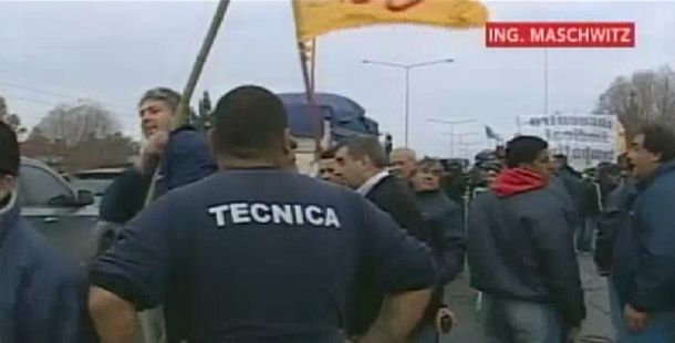Demoras en Panamericana por una protesta de colectiveros de la línea 60