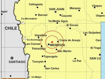 Un sismo se sintió en edificios del centro