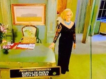 Mirtha Legrand arrancó su programa de pie, tras ser operada por una fractura
