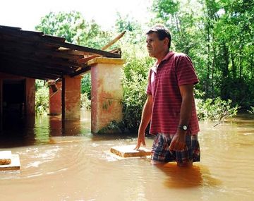 Hay evacuados en la Provincia por las intensas lluvias