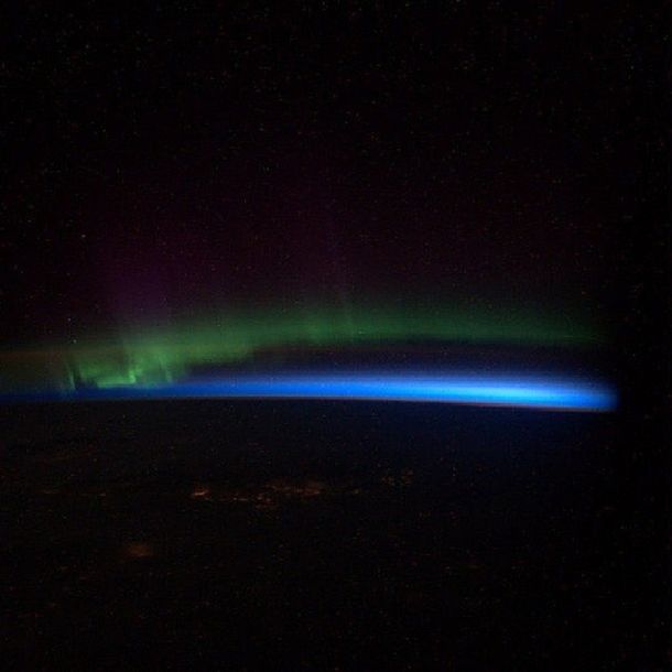 Estas son las tres primeras fotos en Instagram enviadas desde el espacio