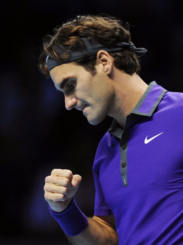 Roger Federer superó a Ferrer y clasificó a las semifinales