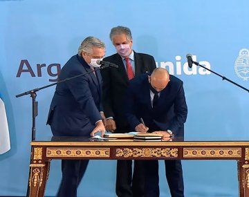 Alexis Guerrera juró como ministro de Transporte en reemplazo de Mario Meoni