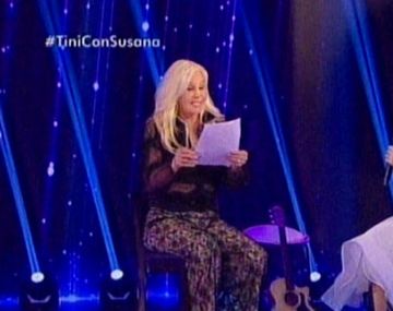 Susana Giménez cerró el año con Tini Stoessel