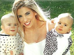 Fuga de cerebros: Cinthia Fernández y sus mellizas se van del país