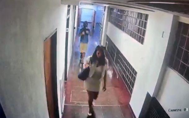 Captura del nuevo video que complica a la jueza Julieta Makintach.
