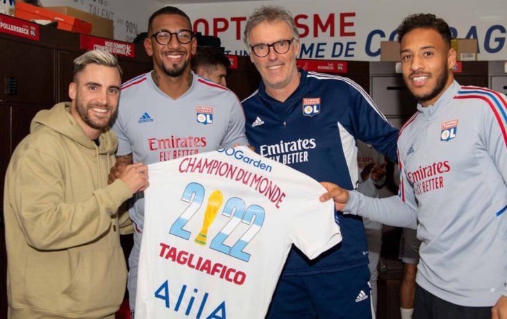 Nicolás Tagliafico se reincorporó a OIympique de Lyon