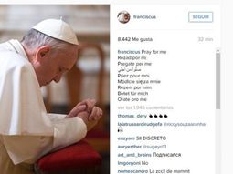 la primera foto del papa francisco en instagram la primera foto del papa francisco en instagram