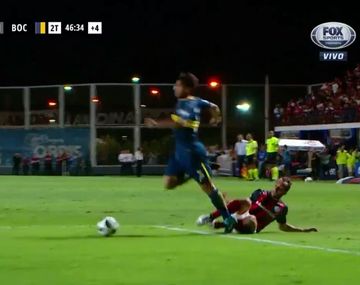 ¿Era penal? La jugada contra Mas que le podría haber dado la victoria a Boca sobre San Lorenzo