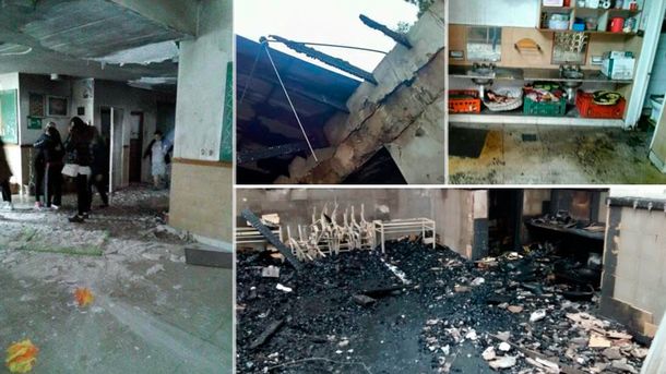Aberrante: robaron e incendiaron un jardín de infantes en González Catán