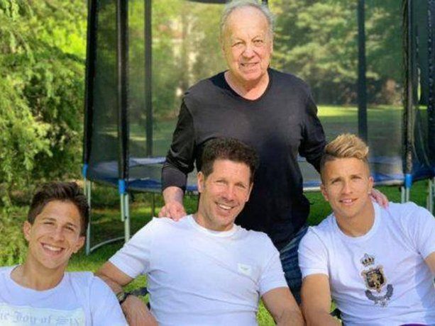 Murió el padre de Simeone