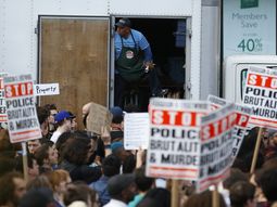 tension racial: la protesta en nueva york, en imagenes tension racial: la protesta en nueva york, en imagenes