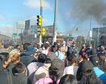 Caos en la rotonda de San Justo por una protesta vecinal