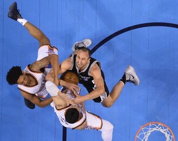 Los Spurs de Ginóbili perdieron y la semifinal del Oeste está empatada