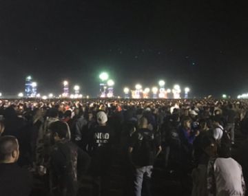 El predio La Colmena, lleno de gente @vegajb