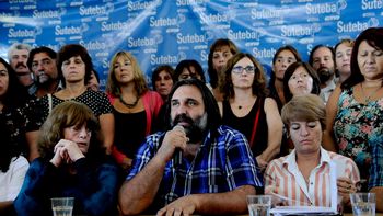 Roberto Baradel, titular del gremio docente Suteba Roberto Baradel, titular del gremio docente Suteba