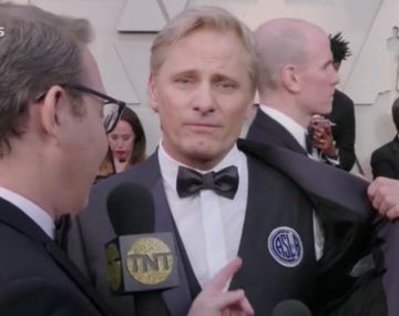 Lo hizo otra vez: Viggo Mortensen llevó a San Lorenzo a los premios Oscar