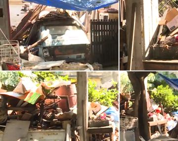 Guerra entre vecinos en Quilmes por un hombre que acumula basura en su casa y atrae ratas