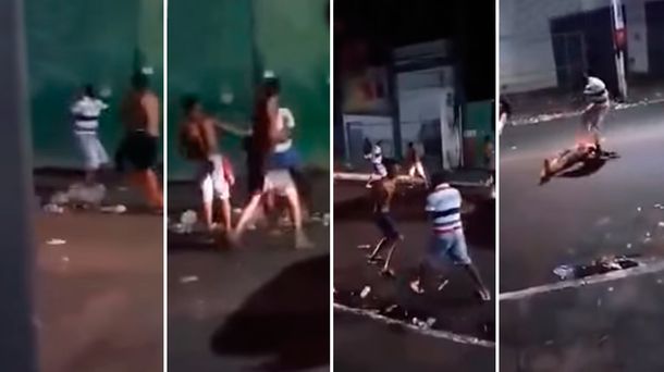 Video: brutal asesinato durante una pelea callejera en Brasil