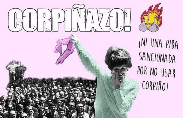 Convocan a un corpiñazo para repudiar la sanción contra la alumna de un colegio de Villa Urquiza