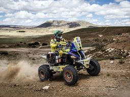 Dakar 2015: Ignacio Casale hizo historia y fue el primero en cuatriciclos