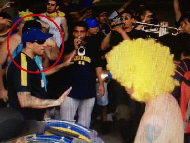 ¿Mauro Martín burló el control y pudo entrar al Monumental?