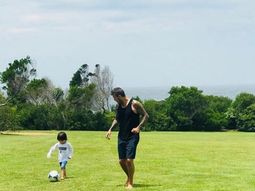 Lolo y Marcelo Tinelli - Crédito: Instagram&nbsp;marcelotinelli