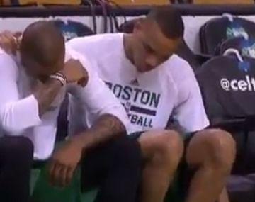 Thomas se quebró durante la entrada en calor