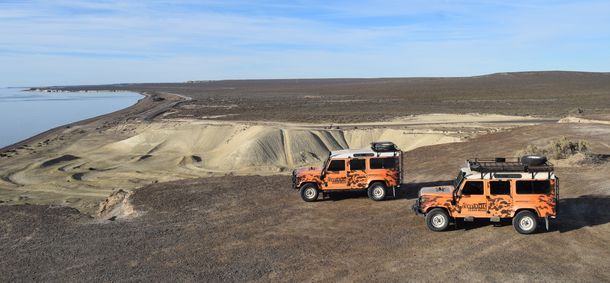 Una de las tantas vistas panorámicas que pueden apreciarse en Madryn