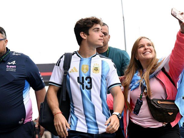 Franco Colapinto editó su mensaje de despedida por la reacción de los fanáticos