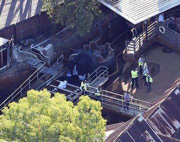 Tragedia en una montaña rusa de agua