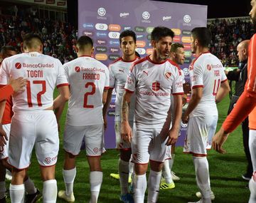 Independiente ganaba 2 a 0 y en los últimos  minutos se lo empató Unión