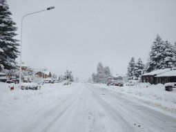 Las postales de la primera nevada en Bariloche