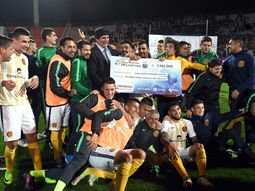 Festejo de Rosario Central ante Boca por la Copa Argentina Festejo de Rosario Central ante Boca por la Copa Argentina