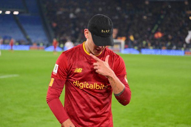 Tras el impresionante homenaje de la Roma, Paulo Dybala metió un golazo y festejó como Bizarrap