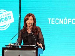 Cristina encabeza un acto en Tecnópolis