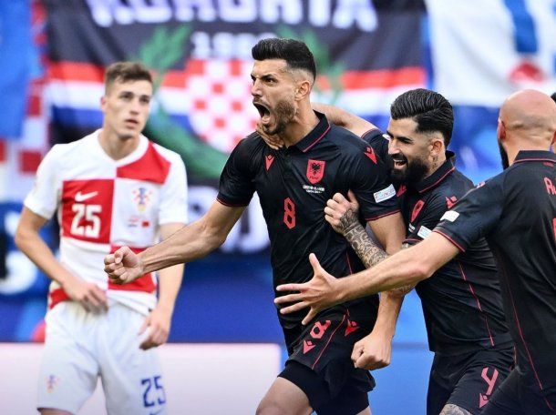 En un partidazo, Croacia y Albania empataron 2-2 por la Eurocopa 2024