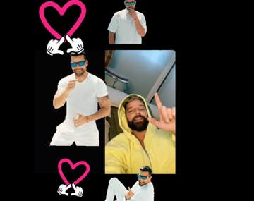 Feliz día de los enamorados: Ricky Martin hizo un video por San Valentín y lo convirtieron en meme