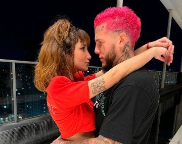 No va más: se separaron Alex Caniggia y Melody Luz