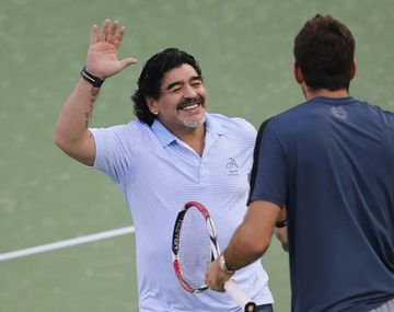 Del Potro y una divertida anécdota con Maradona tras ganar la Copa Davis