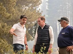 por los incendios, torres recibio a santilli y ofrecio recompensa millonaria por los incendios, torres recibio a santilli y ofrecio recompensa millonaria