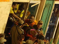 Accidente en el carnaval de Brasil Accidente en el carnaval de Brasil